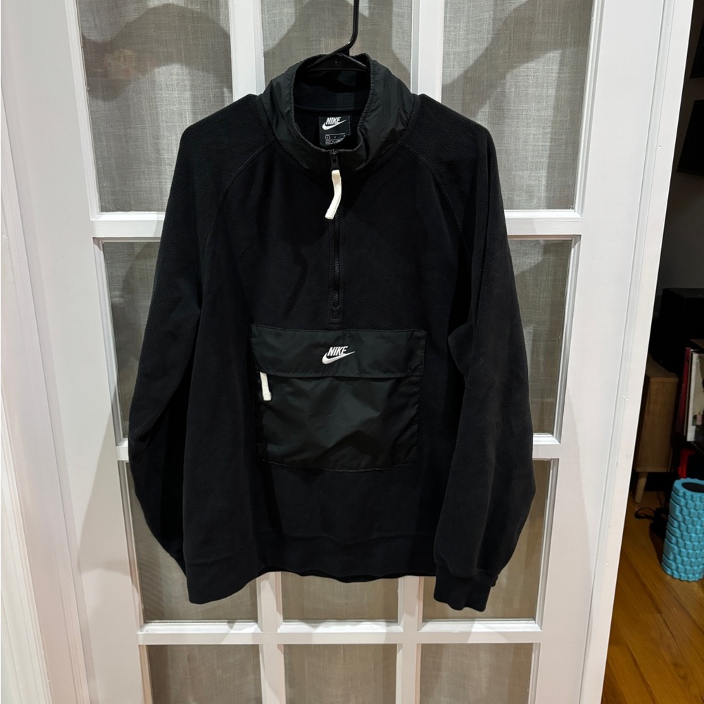 Nike Black Half-Zip Pullover